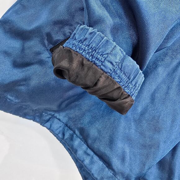 Men's Vintage 90's Starter Half Zip Jacket Teal Blue Black XL - Picture 4 of 12